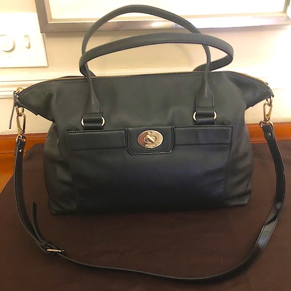 kate spade Handbags - Kate Spade black leather satchel